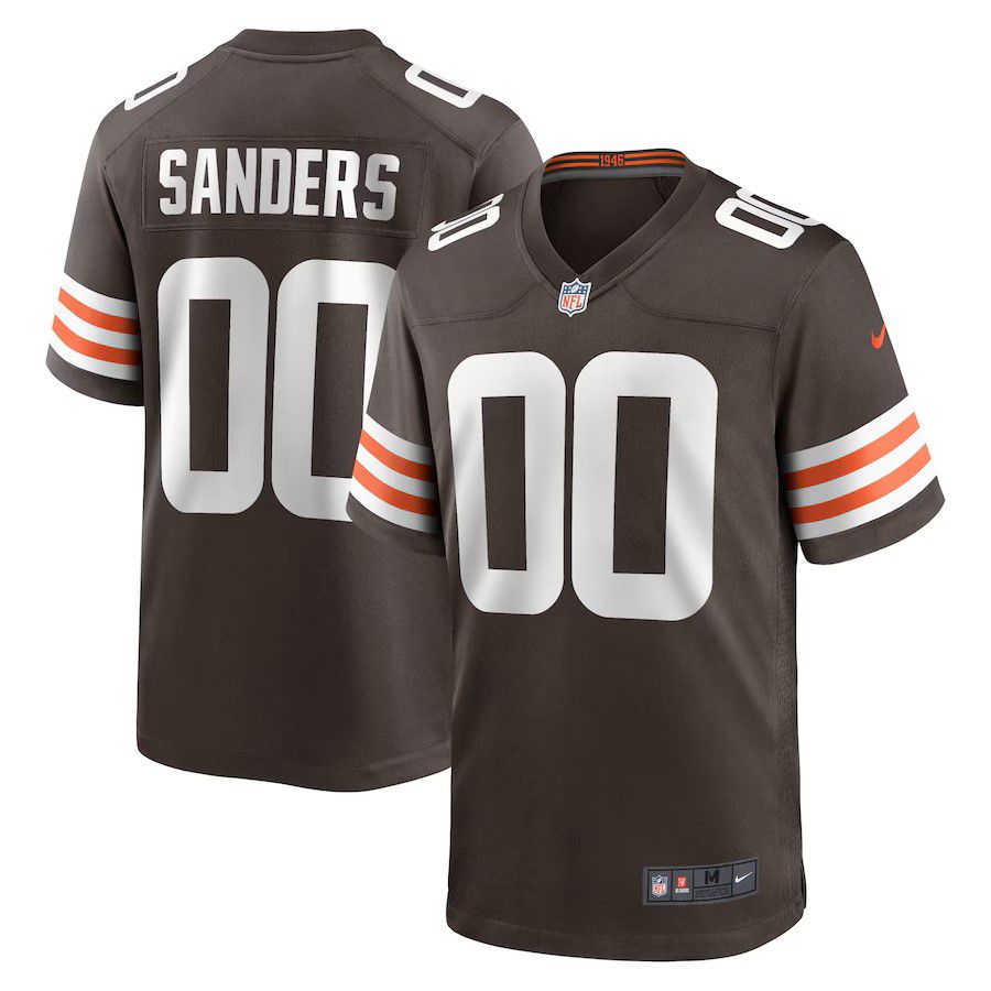 Youth Cleveland Browns #00 Shedeur Sanders Nike Brown 2025 NFL Draft Game Jersey->youth nfl jersey->Youth Jersey